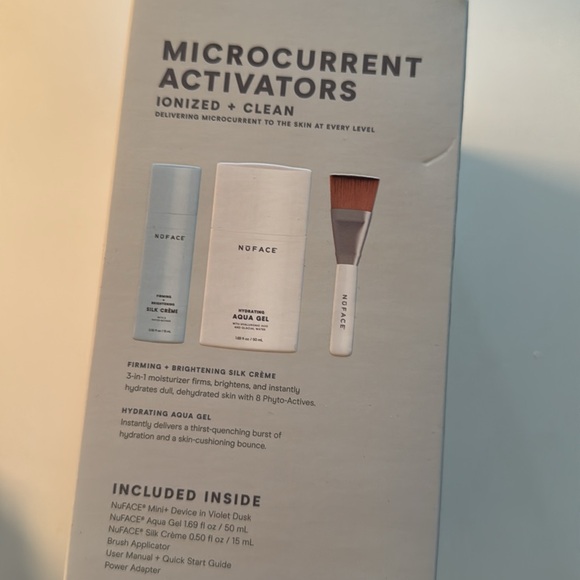 NIB Sealed NuFace Mini Facial Toning Device (gray) - Picture 6 of 7